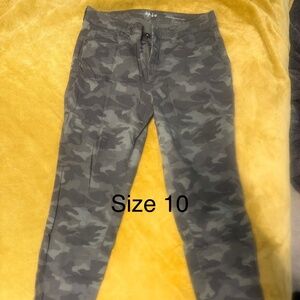 Camo jeans